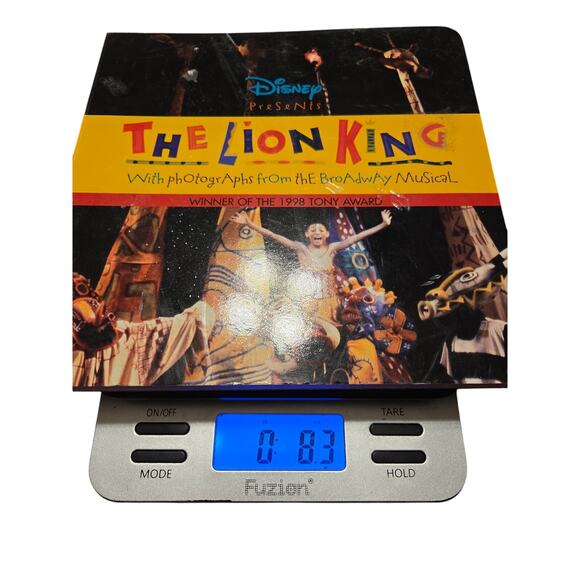 DISNEY THE LION KING Broadway Musical Photographic Book 0786832169 - Picture 6 of 8